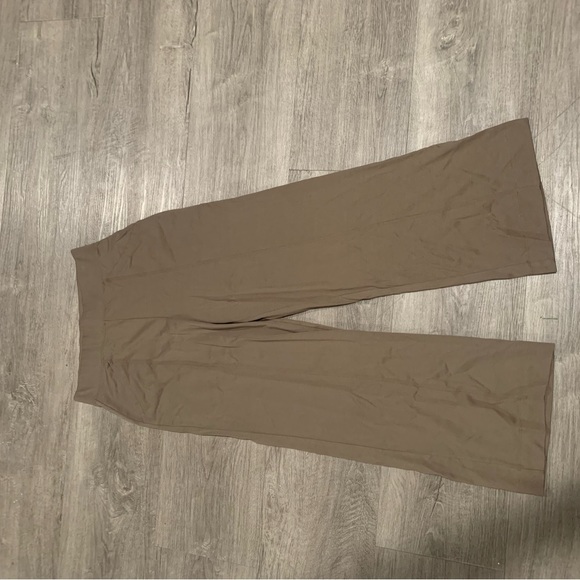 Peruvian Connection Twyla Knit Pull On Crop Pant Brown Size Small - Picture 2 of 5